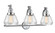 Franklin Restoration Three Light Bath Vanity in Polished Chrome (405|515-3W-PC-G172)
