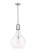 Auralume One Light Pendant in Brushed Satin Nickel (405|492-1S-SN-G582-14)