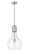 Auralume One Light Mini Pendant in Brushed Satin Nickel (405|492-1S-SN-G582-12)