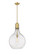 Auralume One Light Pendant in Satin Gold (405|492-1S-SG-G584-16)