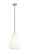 Fairfield One Light Mini Pendant in Brushed Brass (405|491-1P-BB-G571-12)