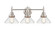 Caden LED Bath Vanity in Satin Nickel (405|447-3W-SN-SDY-LED)