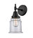 Caden One Light Wall Sconce in Matte Black (405|447-1W-BK-G182)