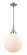 Caden One Light Mini Pendant in Brushed Satin Nickel (405|447-1S-SN-G201-12)