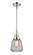 Caden LED Mini Pendant in Polished Chrome (405|447-1S-PC-G142-LED)
