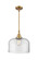 Caden LED Mini Pendant in Brushed Brass (405|447-1S-BB-G72-L-LED)