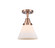 Caden One Light Semi-Flush Mount in Antique Copper (405|447-1C-AC-G41)