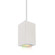 Cube Arch LED Pendant in White (34|DC-PD05-S-CC-WT)