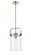 Downtown Urban LED Mini Pendant in Brushed Satin Nickel (405|413-1S-SN-8CL-LED)