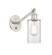 Ballston One Light Wall Sconce in Brushed Satin Nickel (405|317-1W-SN-G802)
