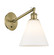 Ballston One Light Wall Sconce in Antique Brass (405|317-1W-AB-GBC-81)