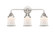 Nouveau 2 LED Bath Vanity in Polished Chrome (405|288-3W-PC-G181S-LED)