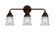 Nouveau 2 LED Bath Vanity in Oil Rubbed Bronze (405|288-3W-OB-G184S-LED)