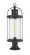 Roundhouse One Light Outdoor Pier Mounted Fixture in Black (224|569PHB-553PM-BK)