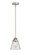 Nouveau 2 LED Mini Pendant in Brushed Satin Nickel (405|288-1S-SN-G62-LED)