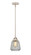 Nouveau 2 One Light Mini Pendant in Polished Nickel (405|288-1S-PN-G142)
