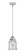 Nouveau 2 One Light Mini Pendant in Polished Chrome (405|288-1S-PC-G184)