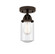 Nouveau 2 LED Semi-Flush Mount in Oil Rubbed Bronze (405|288-1C-OB-G314-LED)