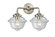 Nouveau LED Bath Vanity in Brushed Satin Nickel (405|284-2W-SN-G532-LED)