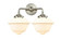 Nouveau LED Bath Vanity in Brushed Satin Nickel (405|284-2W-SN-G531-LED)