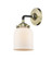 Nouveau LED Wall Sconce in Black Antique Brass (405|284-1W-BAB-G51-LED)