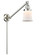 Franklin Restoration LED Swing Arm Lamp in Brushed Satin Nickel (405|237-SN-G181S-LED)