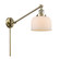 Franklin Restoration LED Swing Arm Lamp in Antique Brass (405|237-AB-G71-LED)
