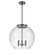 Ballston Three Light Pendant in Matte Black (405|221-3S-BK-G124-16) Ballston Three Light Pendant in Matte Black (405|221-3S-BK-G124-16)