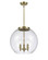 Ballston LED Pendant in Antique Brass (405|221-3S-AB-G124-16-LED)
