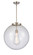 Franklin Restoration LED Pendant in Brushed Satin Nickel (405|221-1S-SN-G204-18-LED)