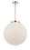 Essex LED Pendant in Polished Nickel (405|221-1S-PN-G201-18-LED)