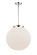 Essex One Light Pendant in Polished Chrome (405|221-1S-PC-G201-16)