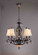 Andalusia Five Light Chandelier in Vintage Bronze (223|V3515-73)