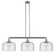 Franklin Restoration LED Island Pendant in Brushed Satin Nickel (405|213-SN-G74-L-LED)