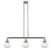 Franklin Restoration LED Island Pendant in Brushed Satin Nickel (405|213-SN-G322-LED)