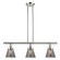 Franklin Restoration Three Light Island Pendant in Polished Nickel (405|213-PN-G63)