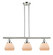 Franklin Restoration Three Light Island Pendant in Polished Nickel (405|213-PN-G171)