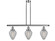 Franklin Restoration LED Island Pendant in Polished Nickel (405|213-PN-G165-LED)