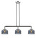 Franklin Restoration Three Light Island Pendant in Polished Chrome (405|213-PC-G73)