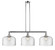 Franklin Restoration Three Light Island Pendant in Polished Chrome (405|213-PC-G72-L)