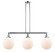 Franklin Restoration LED Island Pendant in Polished Chrome (405|213-PC-G201-10-LED)
