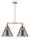 Franklin Restoration LED Island Pendant in Satin Gold (405|209-SG-G43-L-LED)