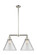 Franklin Restoration LED Island Pendant in Polished Nickel (405|209-PN-G42-L-LED)