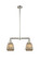 Franklin Restoration Two Light Island Pendant in Polished Nickel (405|209-PN-G146)