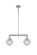 Franklin Restoration Two Light Island Pendant in Polished Chrome (405|209-PC-G534)