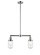 Franklin Restoration LED Island Pendant in Polished Chrome (405|209-PC-G314-LED)