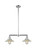 Franklin Restoration Two Light Island Pendant in Polished Chrome (405|209-PC-G2)