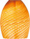 Glass Shade Glass Shade in Amber Frit (223|GS-501)