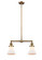 Franklin Restoration LED Island Pendant in Brushed Brass (405|209-BB-G191-LED)