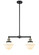 Franklin Restoration LED Island Pendant in Black Antique Brass (405|209-BAB-G531-LED)